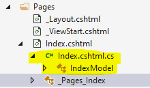 nested page và model class
